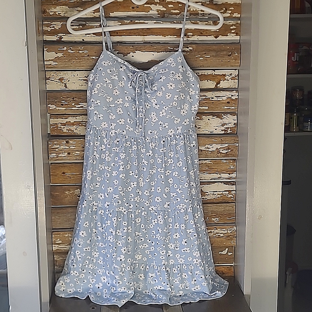 Womens Flowered Sundress No Boundaries Brand Sz.S 3-5